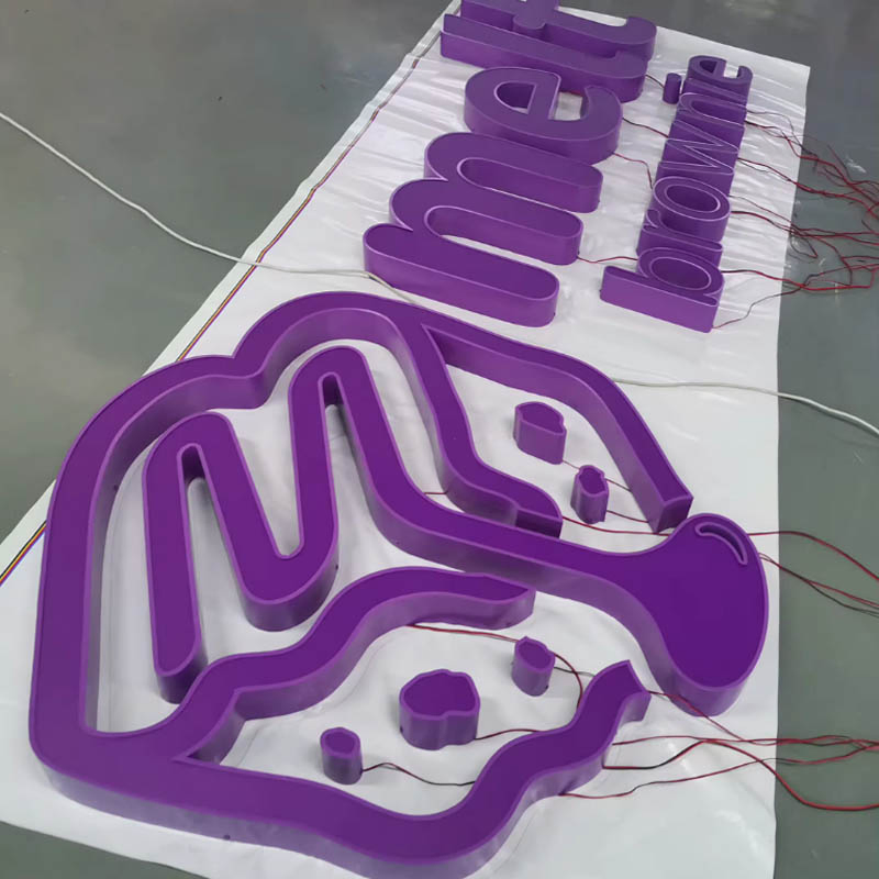 LED 3D Sign for Company Brand Logo Outdoor Store Sign Custom Commercial Signs