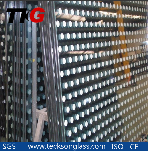 12mm Silk Screen Printing Glass Customized Decorative Printed Building Glass Frost Ceramic Fritted for Building Glass
