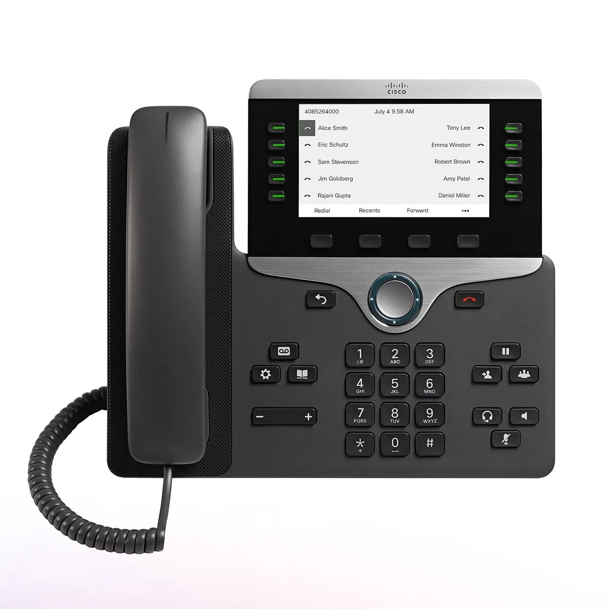 Cisco IP Phone 8811 Supports Five Programmable Line Keys