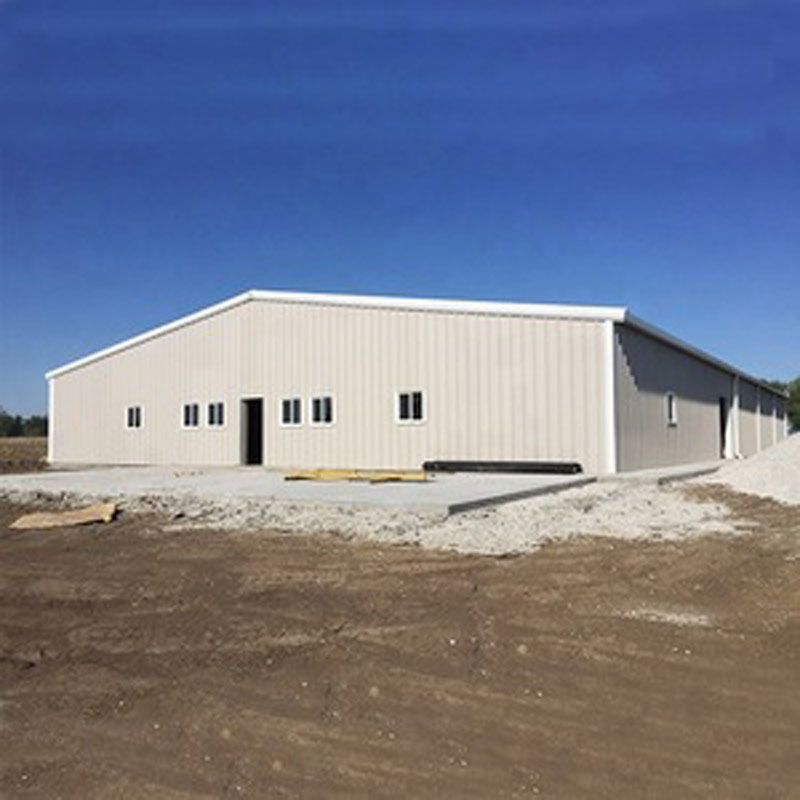 Steel Structure Prefabricated Car Garage Prefab Warehouse