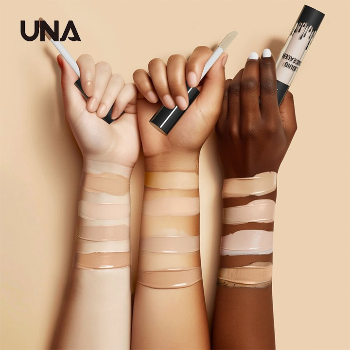 Private Label Liquid Full Cover Foundation Makeup Face Base High Coverage Concealer Cream Foundation Wholesale