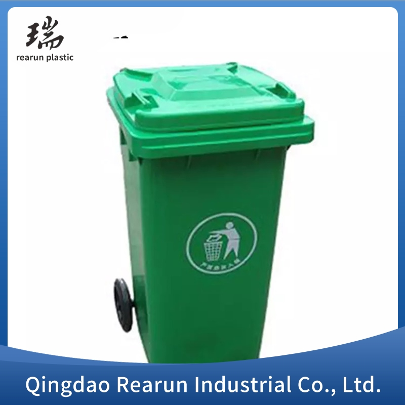Plastic Trash Can 240L Trash Can Plastic Outdoor Hot Sale Price Garbage Plastic Trash Can with Wheels