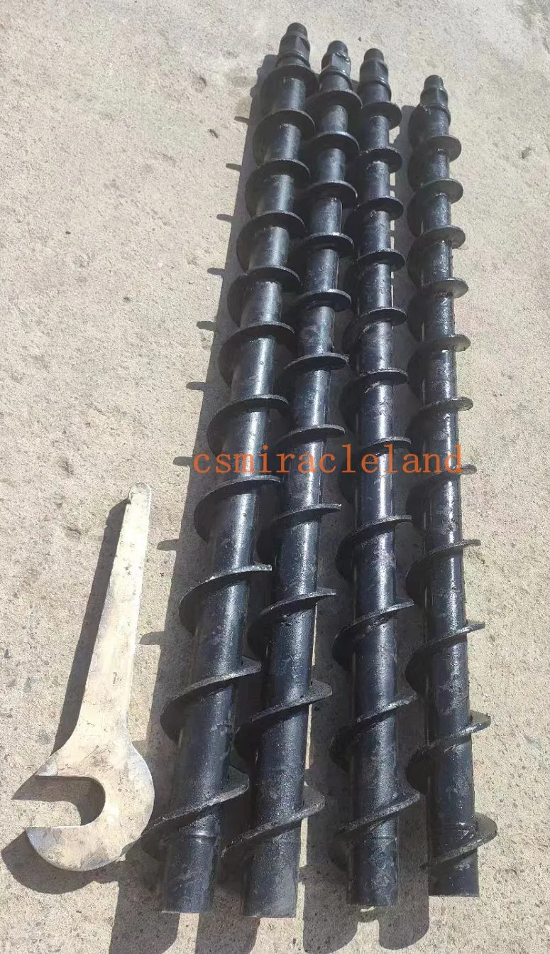 Geology Borehole Auger Drill Pipe
