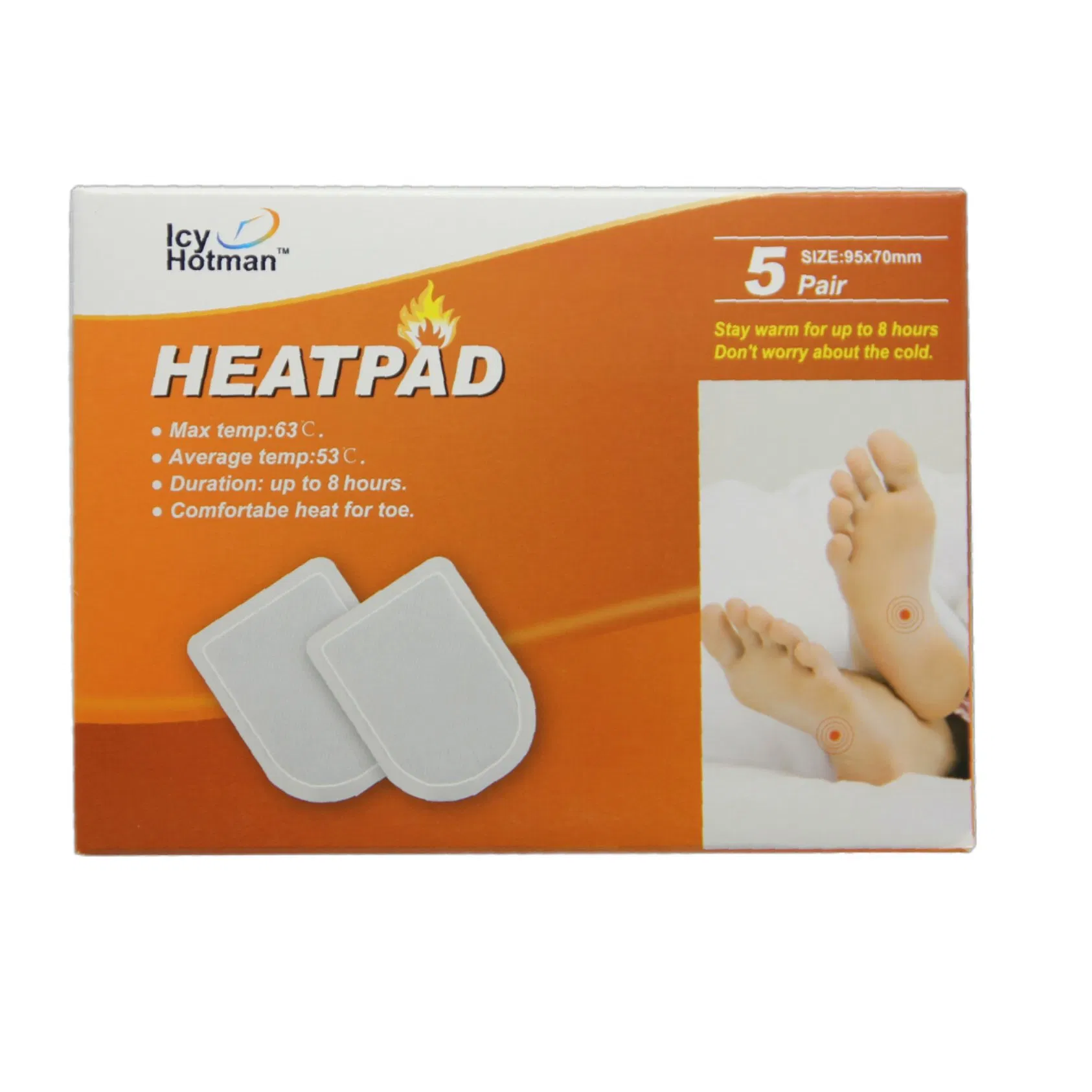 High Quality Foot Warm Heat Pad for Foot