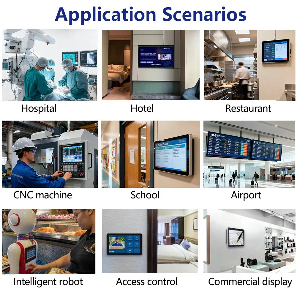 Unshakable Touch Flexible Installation Kds LCD Display Suntek Monitor Screen for Indoor and Outdoor