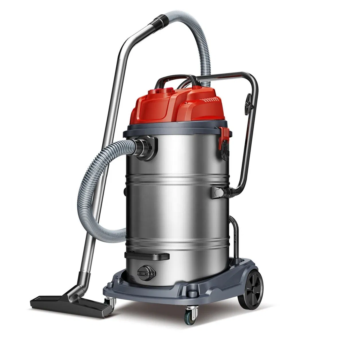 Double-Motor Industrial Large Capacity Vacuum Cleaner High Power Wet &Dry Vacuum Cleaner
