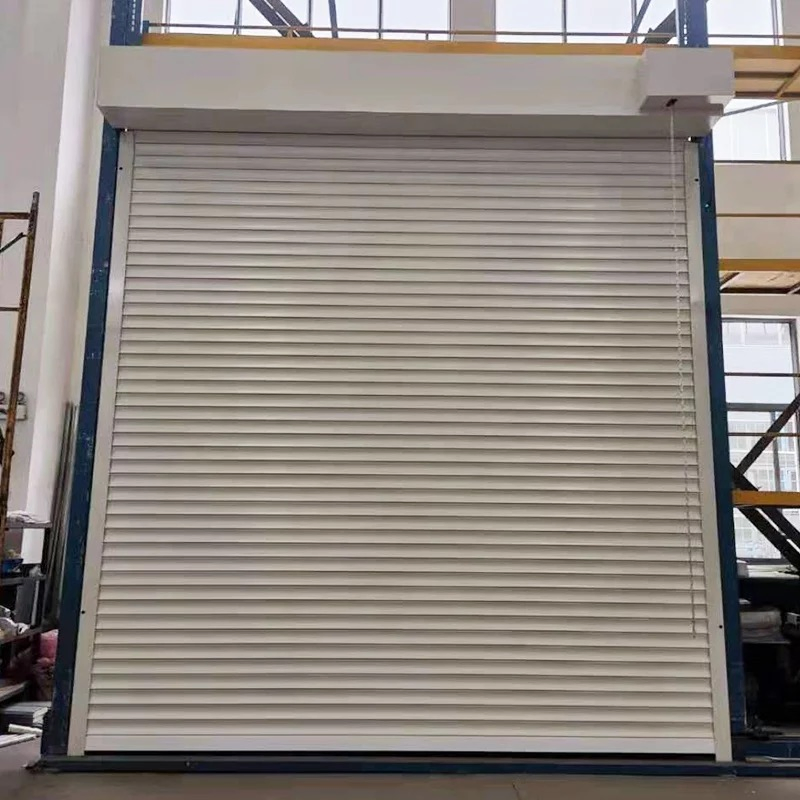 Aluminum Automatic Roller Shutter Garage Door for Villa