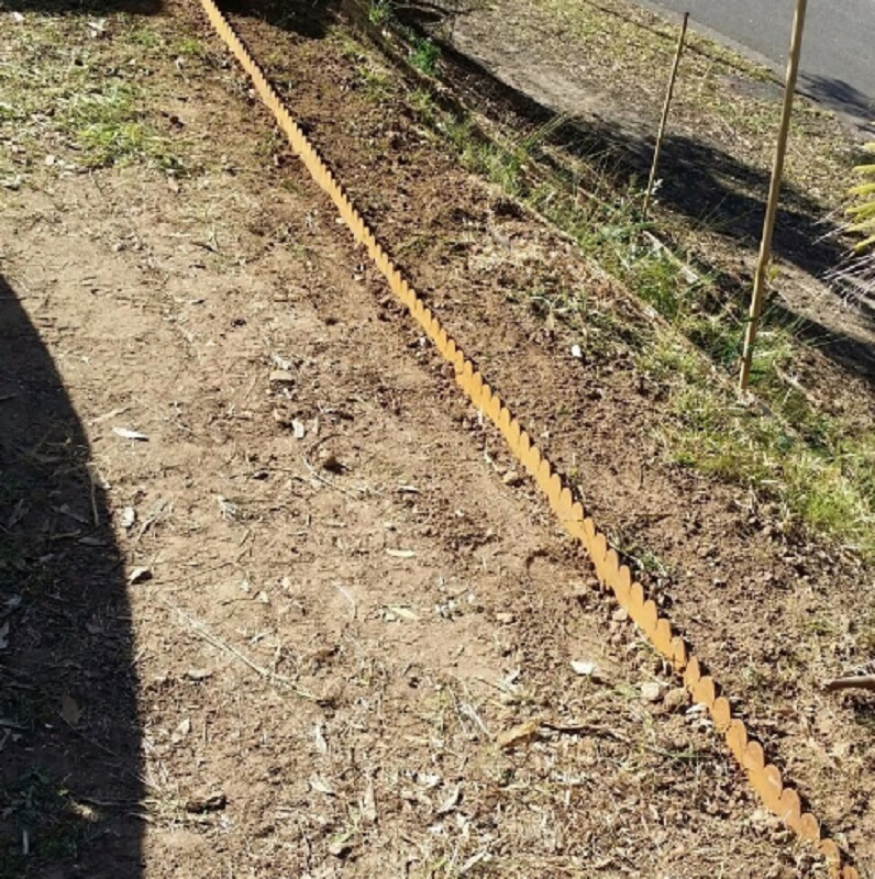 Outdoor Metal Lawn Edging Border Corten Steel Garden Edge