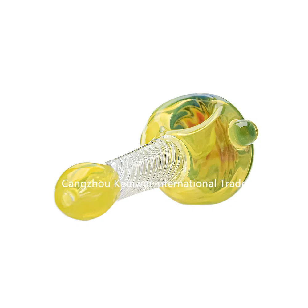 Handblown Glass Hand Pipe Smoking Pipe Oil Burner Us Rods Wigwag