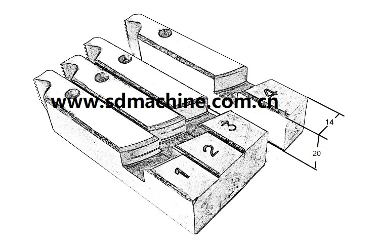 5"-6" Die For Pipe Threader BSPT/NPT (Factory Direct Supply)