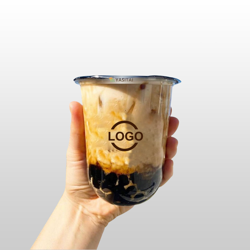 Одноразовый пластиковый стакан для чая Bubble Tea