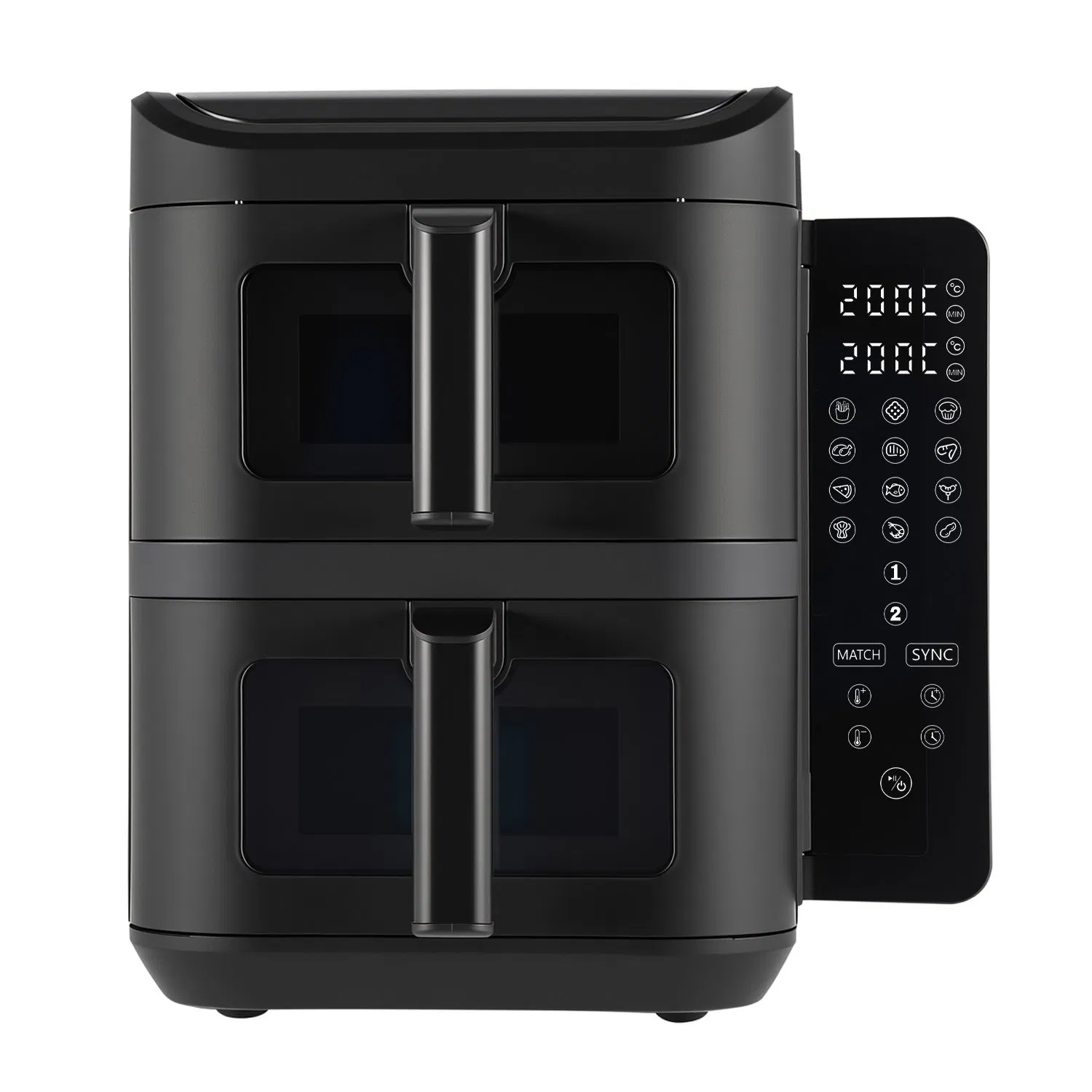 Foldable Screen Air Fryer with Dual Stack 11L Air Fryer