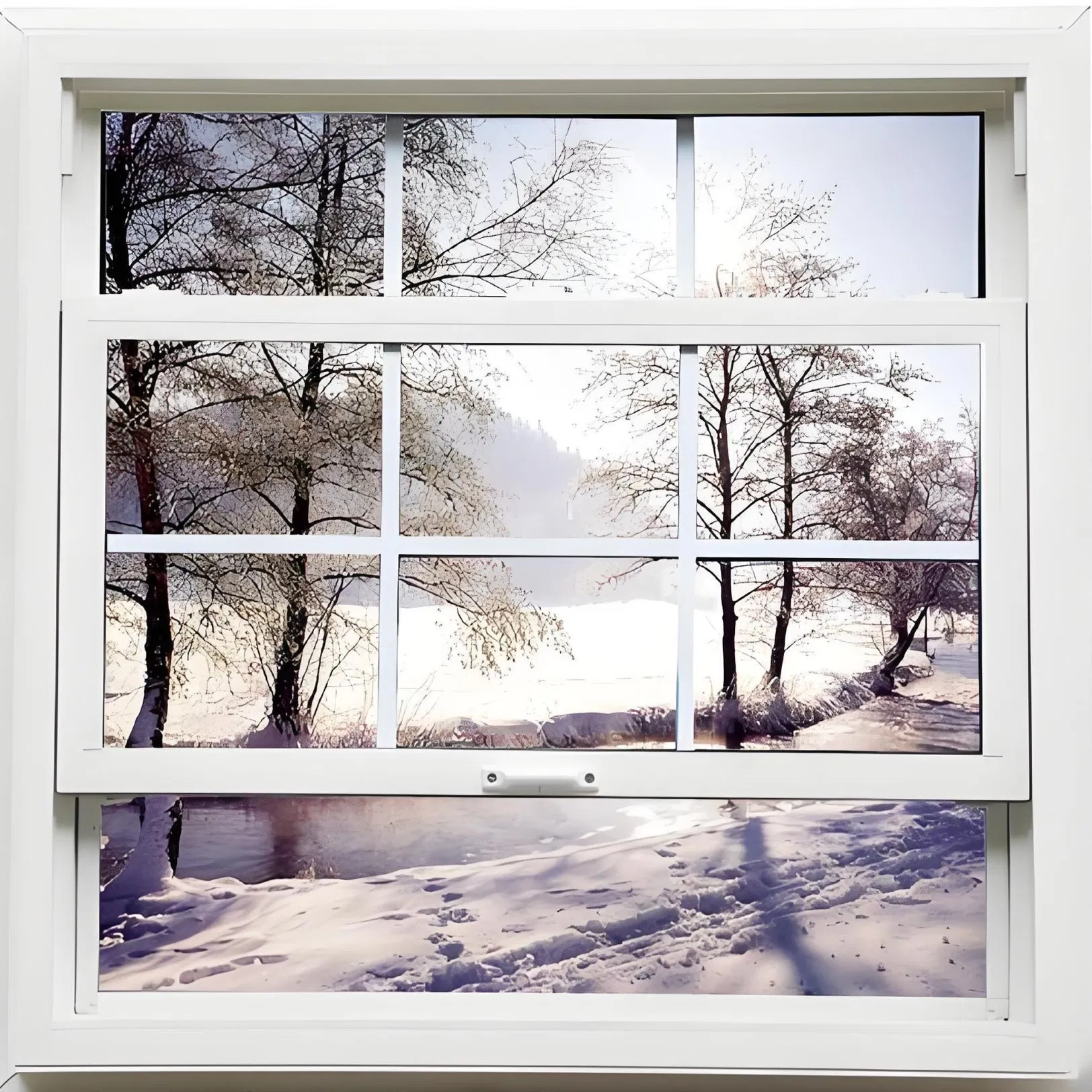 Звукоизоляционное подъемно-сдвижное окно для высоток