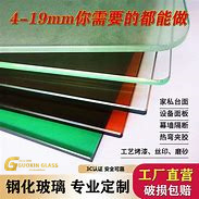 OEM Dia. 1000mm Clear Toughened Tempered Round Square Irregular Shaped Glass Table Top