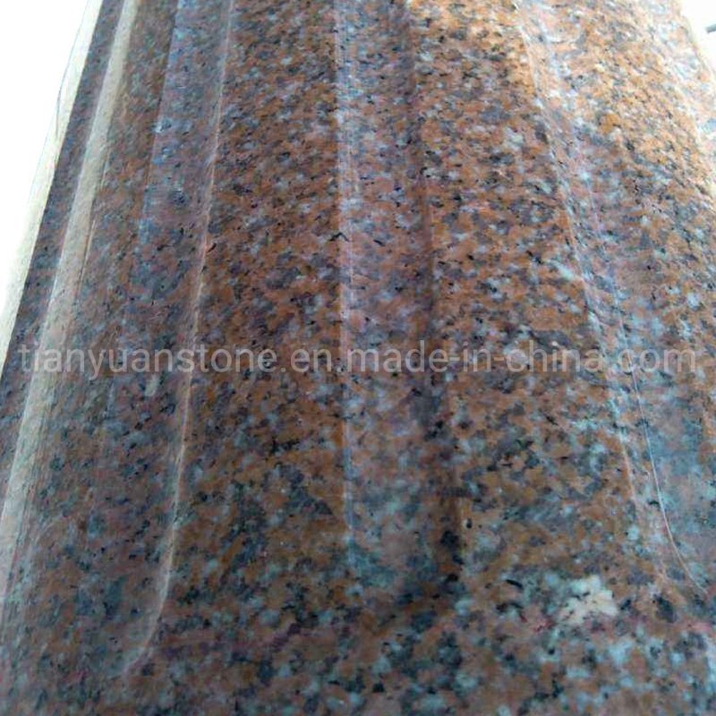 Luxury Natural Stone Column for Garden Decoration with Free Design Service