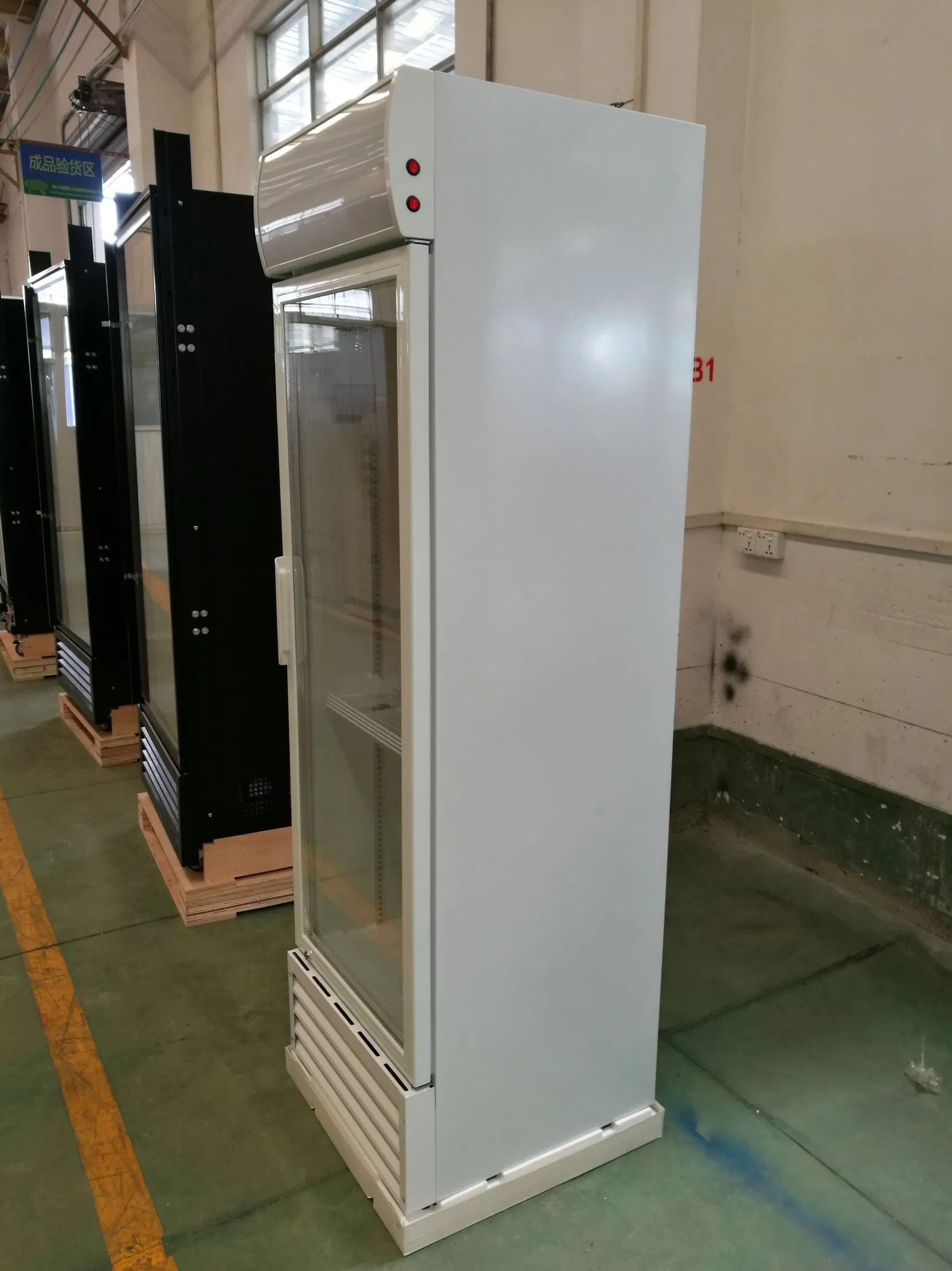 380L Single Door Beverage Display Cooler for Pepsi and Cola
