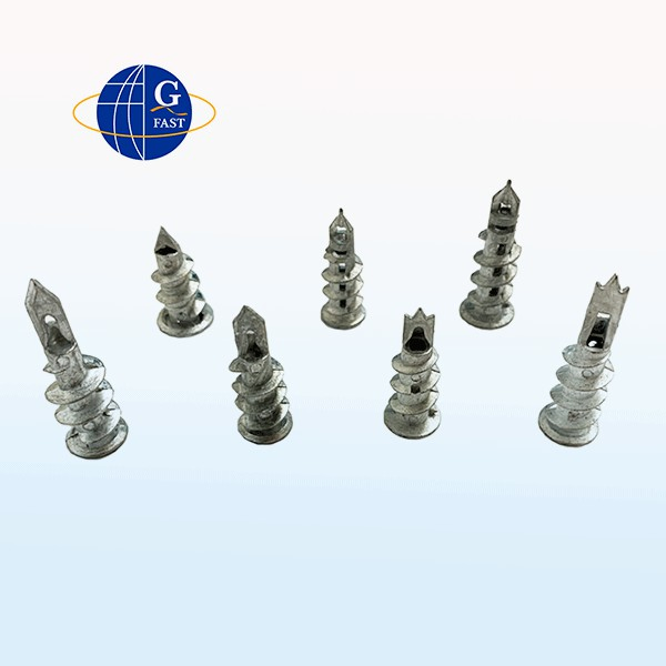 Zinc Alloy Metal Self Drilling Drywall Anchor Gypsum Board Installation