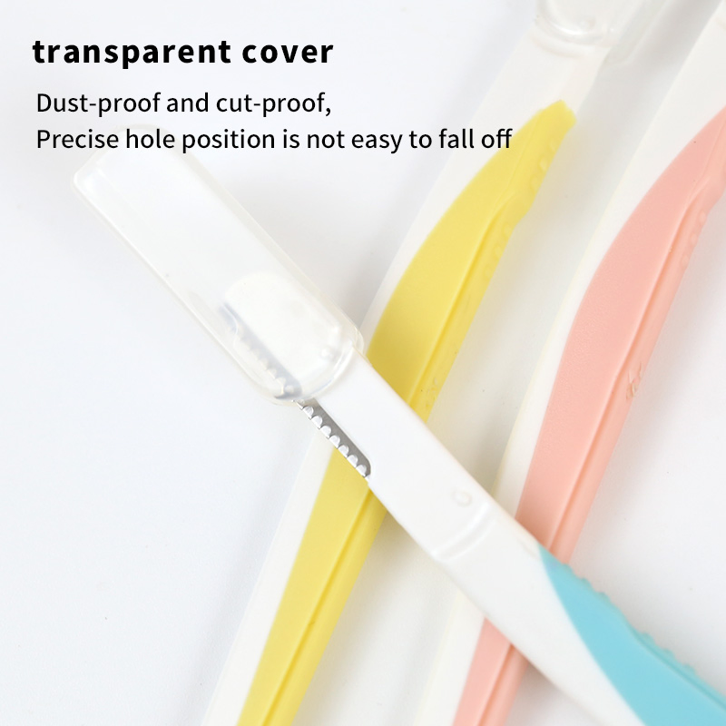 Premium Safe Eyebrow Trimmer with Comfortable Non-Slip Grip