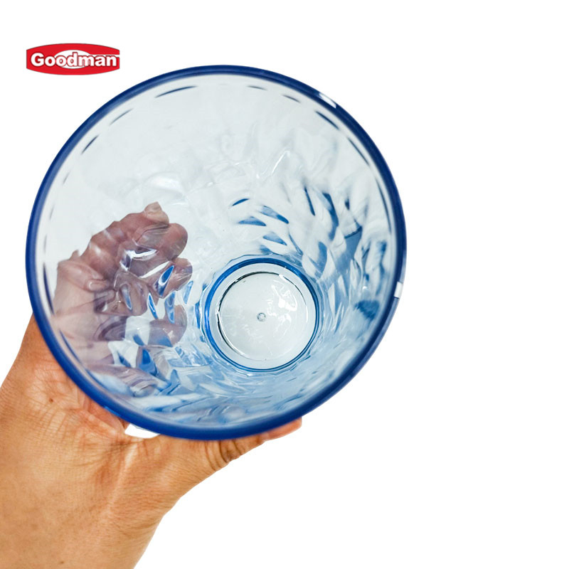 Hight Quality 300ml Coffee Juice Cup Custom Logo Drink Glass Plastic Reusable Cups