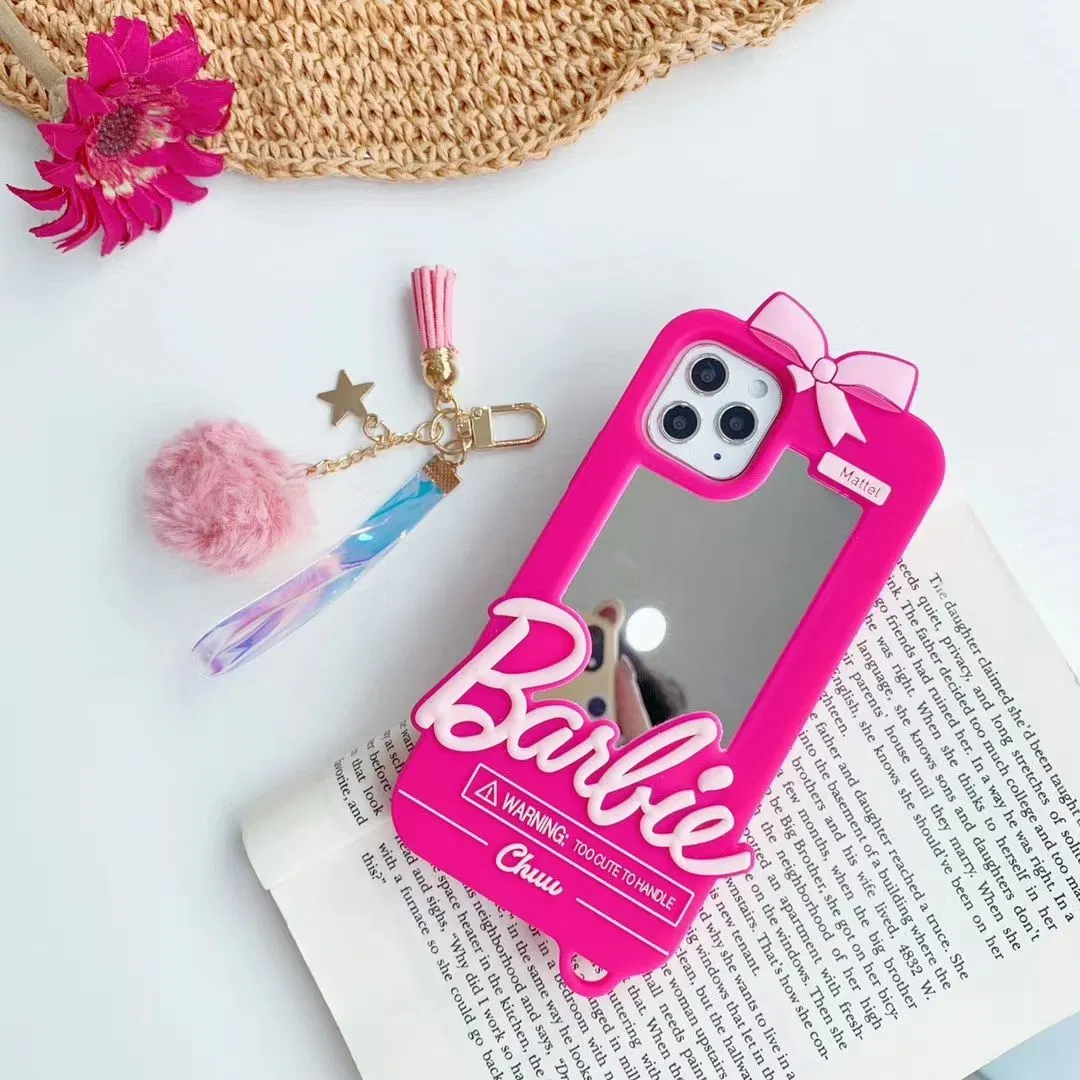 Силиконовый чехол с 3D зеркалом для iPhone