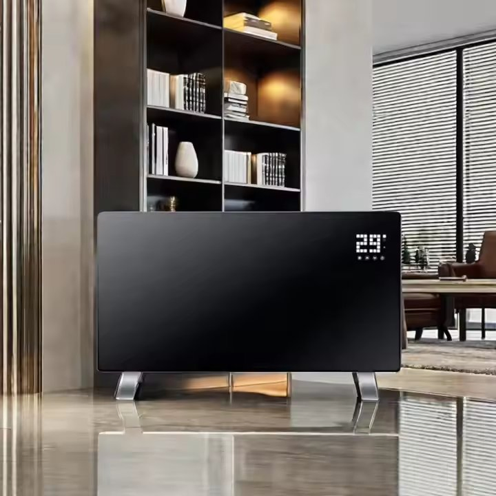 2400W Electric Convection Curved Tempered Glass Panel Heater GS/CE