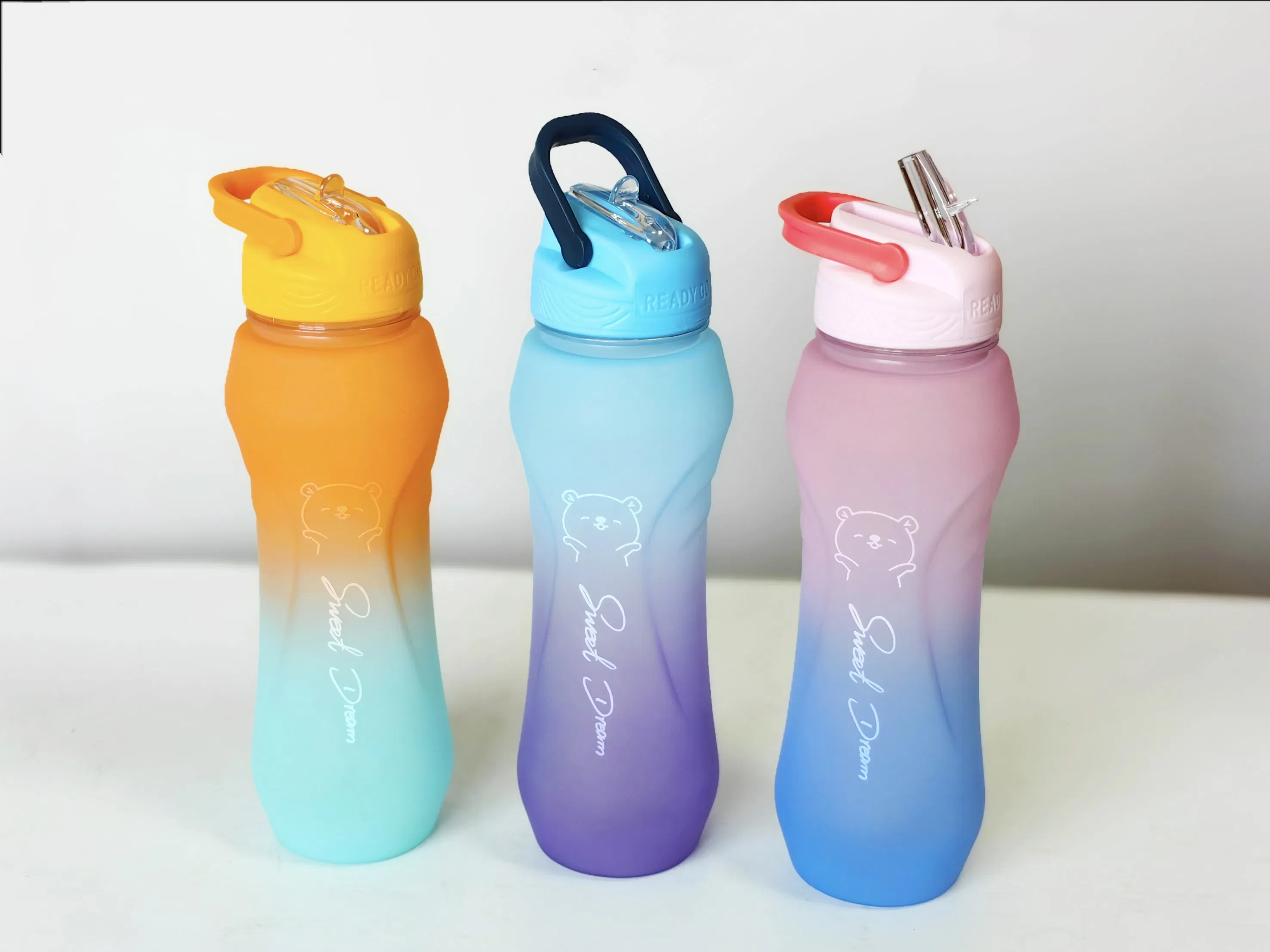 Бутылка для воды Sailor с градиентным пескоструйным рисунком