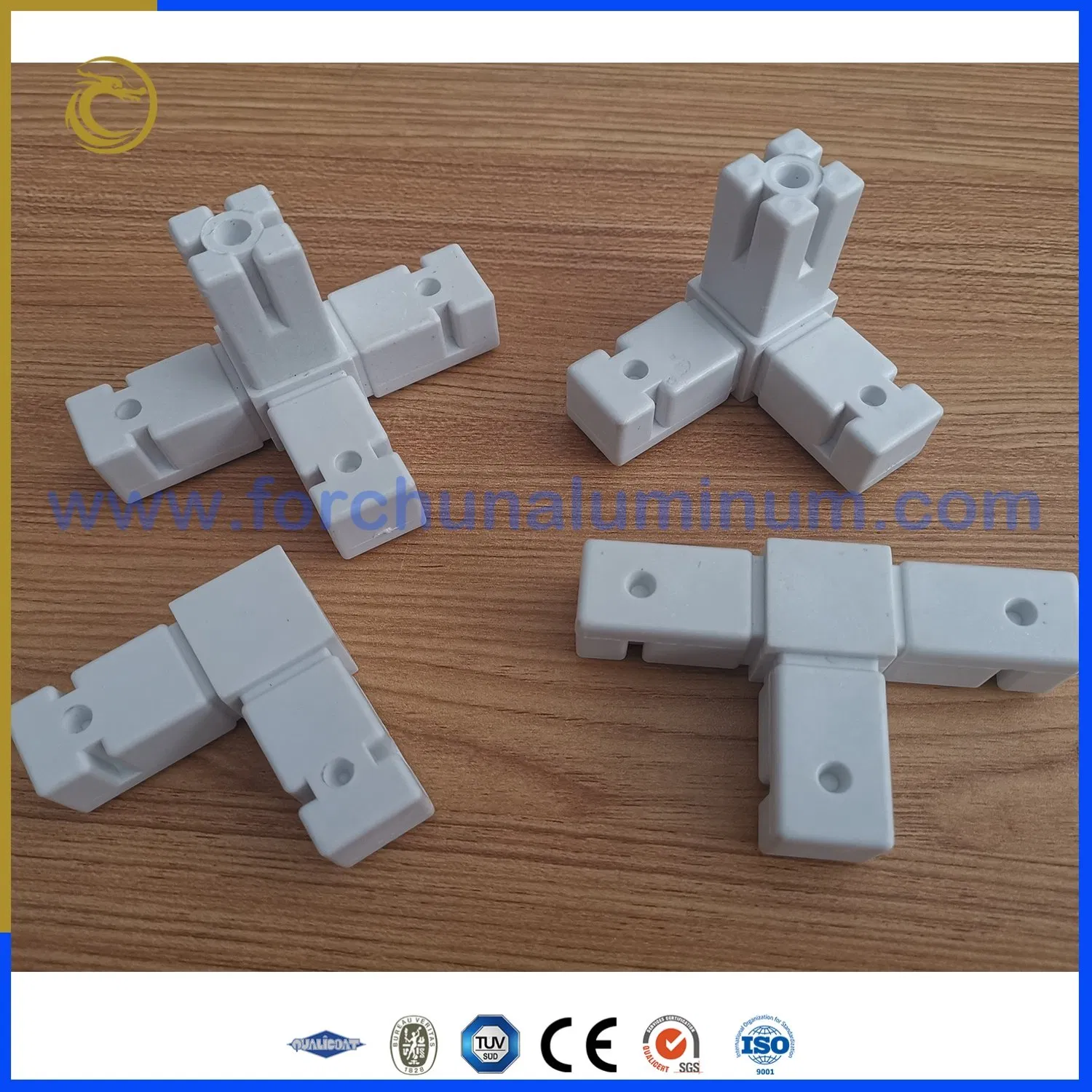 Top Quality 3 Way for 25X25mm Tube Durable Aluminum Material Square Tube Connector