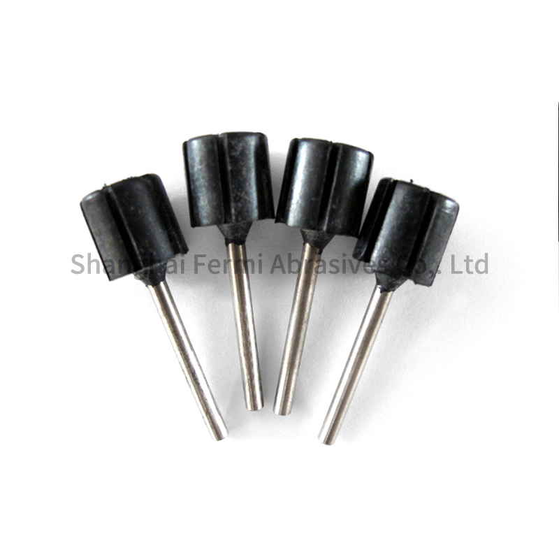 Резиновые оправки для абразивных лент, вал 6 мм