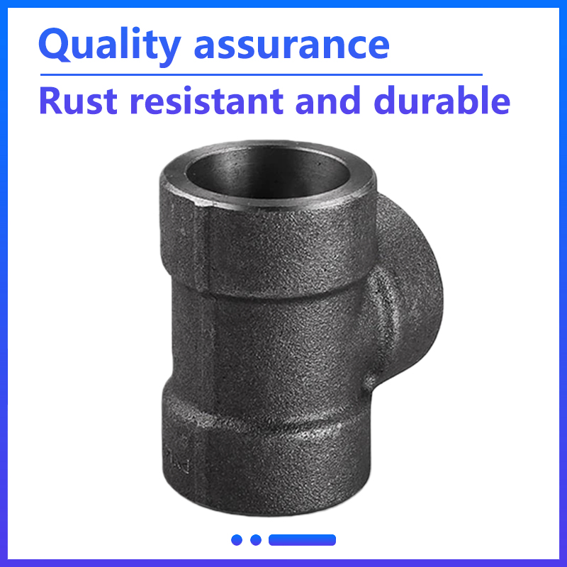 Factory Wholesale Carbon Steel Pipe Fittings High Pressure 6'' Socket Weld Tee