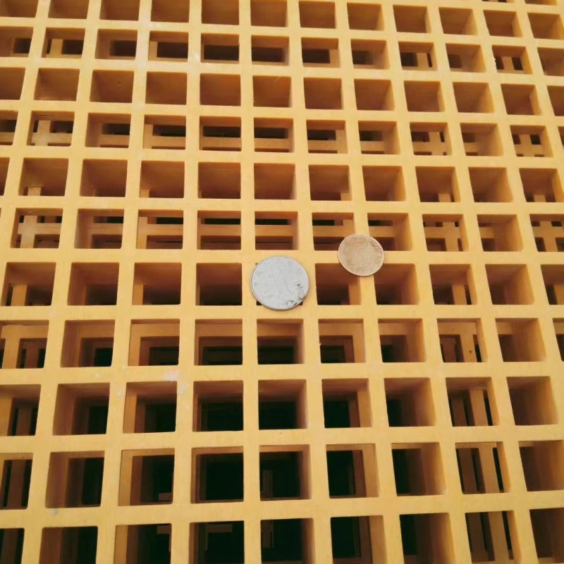 ASTM E84 Standard Flame Retardant Grade Fiberglass Grating