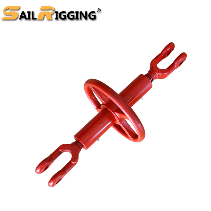 Jaw Jaw Drop Forged Chain Load Binder Carbon Steel Wheel Turnbuckles