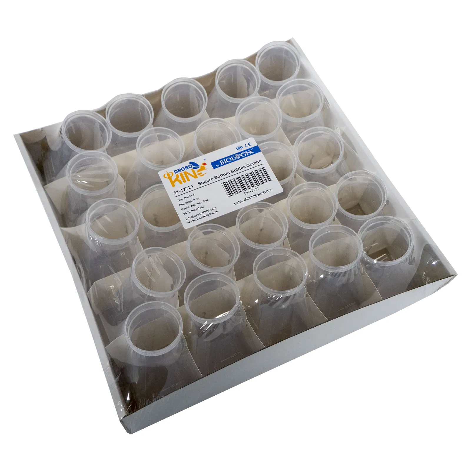 Drosophila Combo, Vials Combo and Bottles Combo