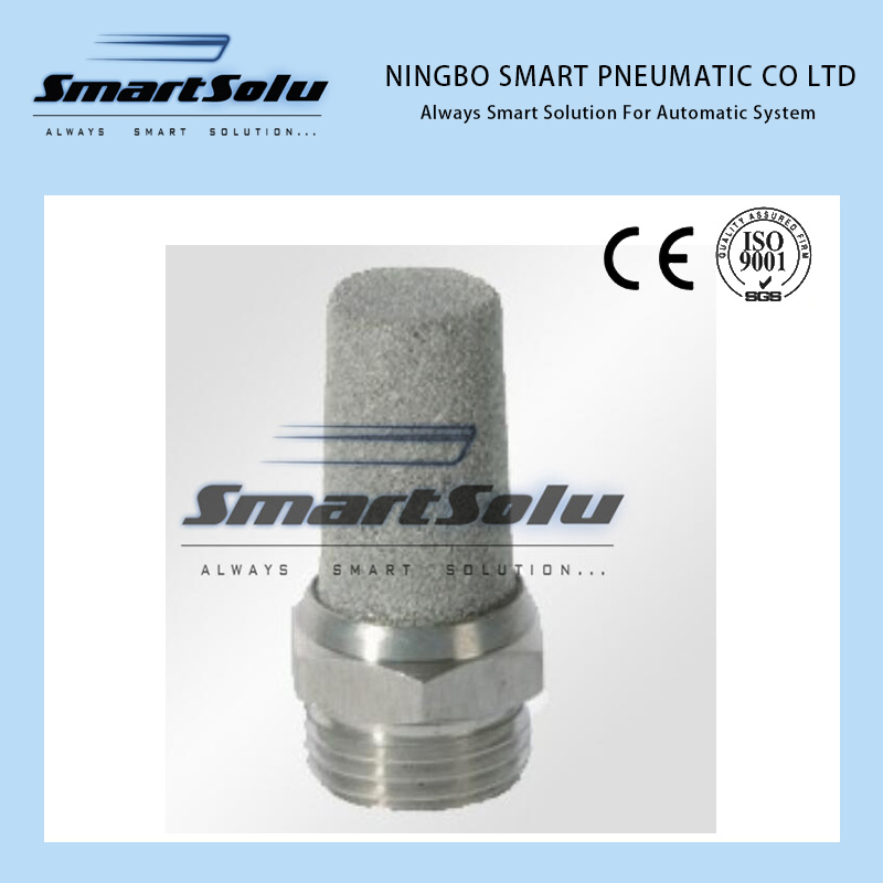 Пневматический глушитель PDK с дроссельной заслонкой