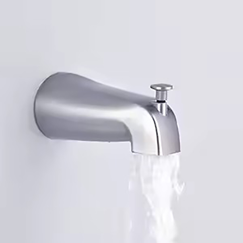 Contemporary Bath Space Simple Design Elegant Waterfall Shower Faucet Set