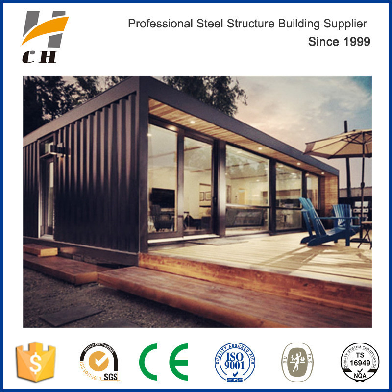 North America Duplex Loft Style Modular House Flat Pack Container Home Villa