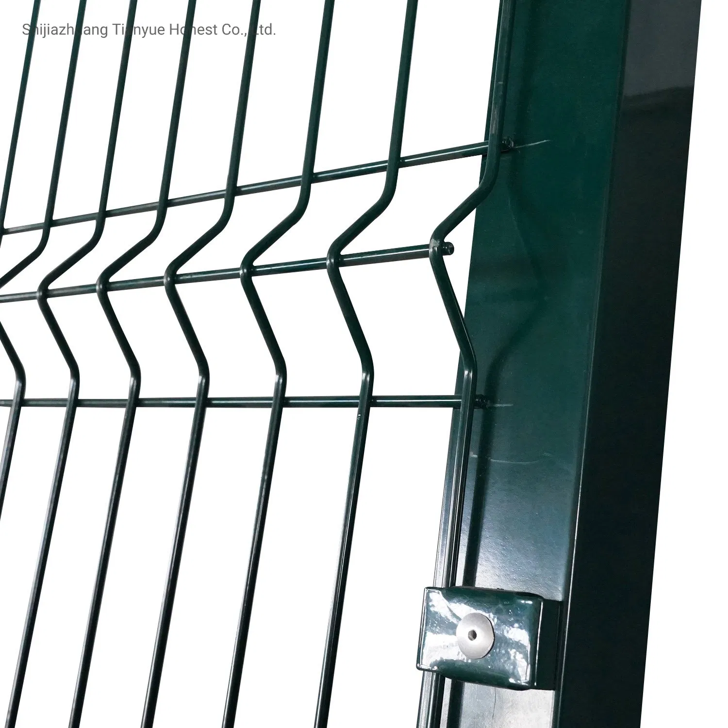 Dark Green PVC Coated Fence Netting / PVC Fence with Factory Price