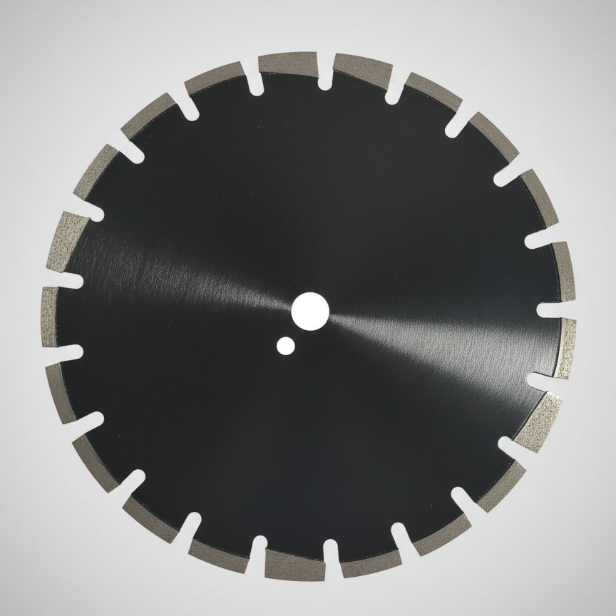 350mm Laser Welded Green Concrete Blade