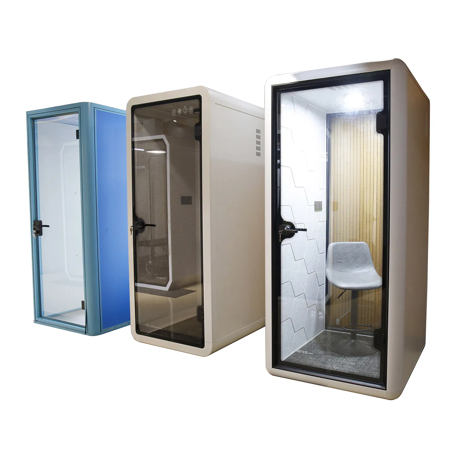 Phone Booth Office Pod Small Size Silent Box Silent Pod Workstation – Ergonomic Office Pod for Focus Work, Remote Jobs & Hybrid Workspaces