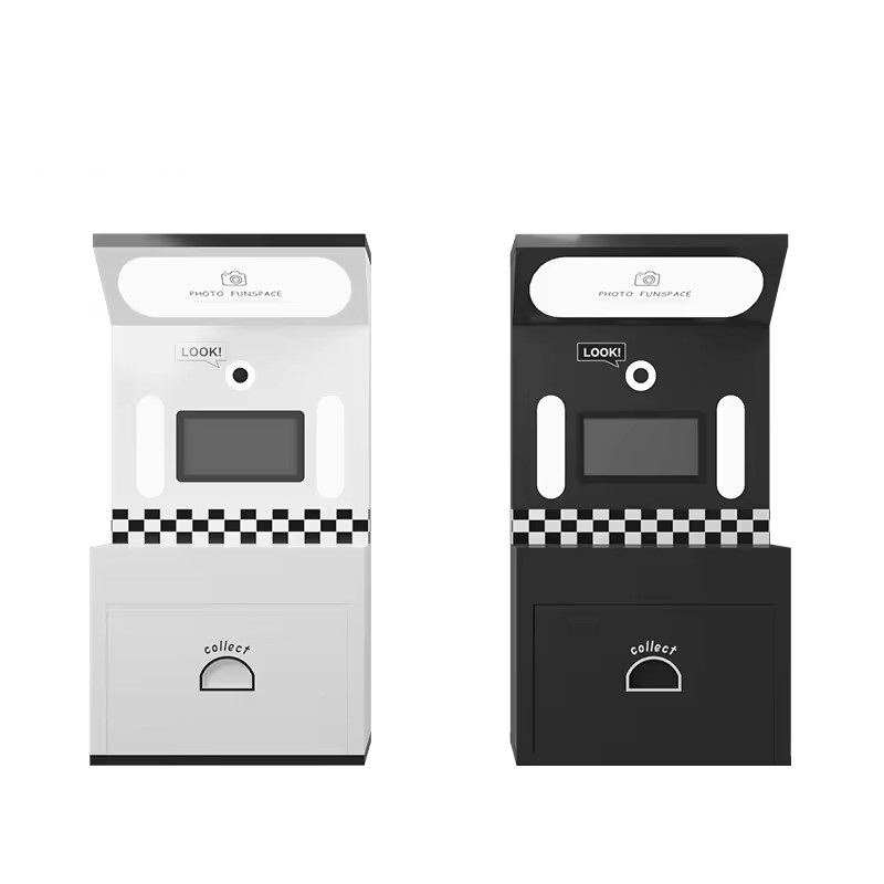 New Design Photo Booth Vending Machine with Printer and Social Media Photo Booth Machine
