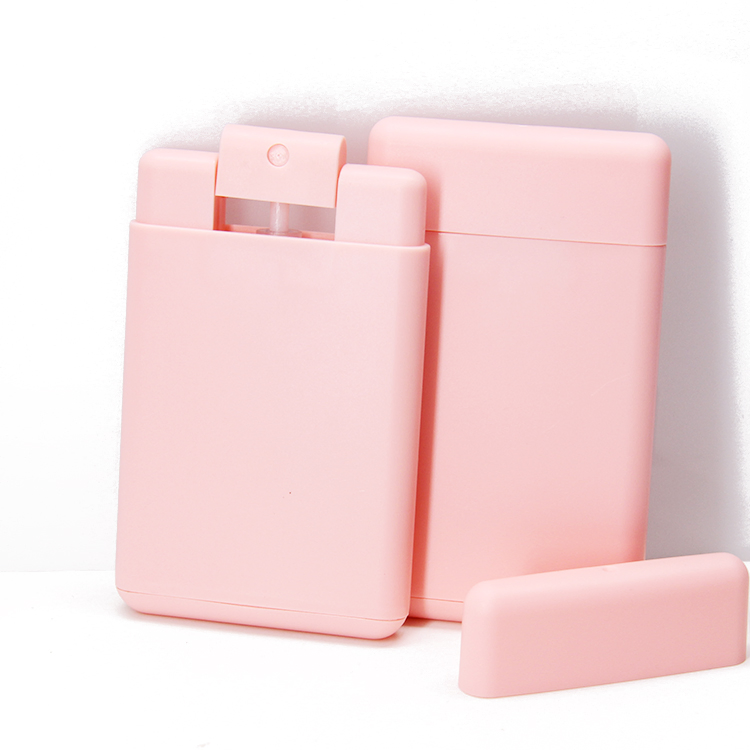 20ml Credit Card Shape Pocket Perfume Bottle Pattern Perfume Test Spray Bottle