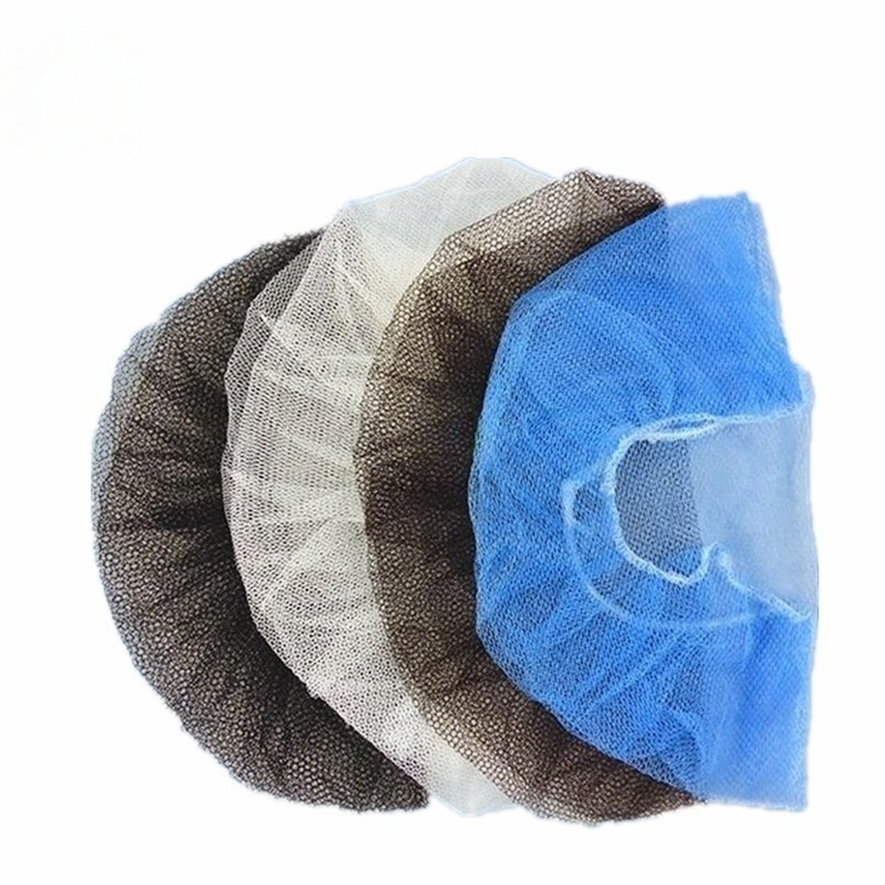 Disposable Breathable Honeycomb Nylon Hair Nets Hair Cover for Food Service Workers