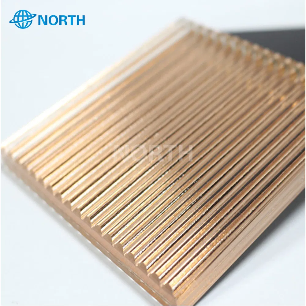 5mm 5.5mm 6mm 8mm 10mm Low Iron 1/4 Inch Spectrum Reed Pattern Glass for Partition