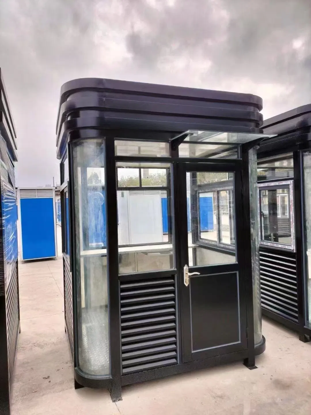 Mobile Prefabricated Security Box Portable Security Booth