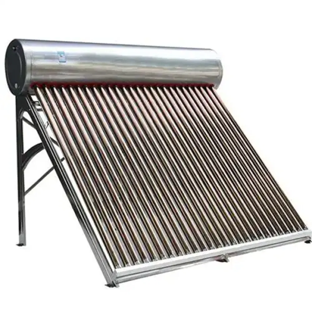 Premium Copper Flat-Plate Solar Water Heater with Blue Titanium Coating