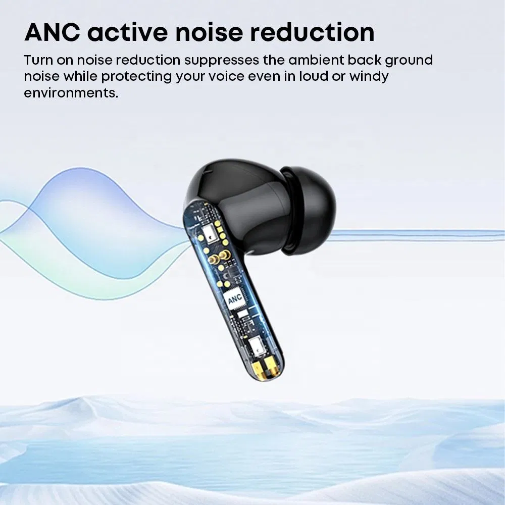 Bluetooth Sports Headphones with Active Noise Cancellation Technology