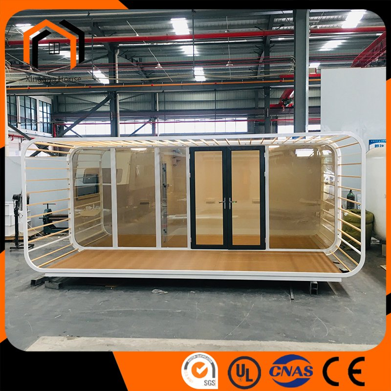 Prefabricated Modular House Prefabricated Garden Pod Mobile Home Steel Structure Apple Cabin