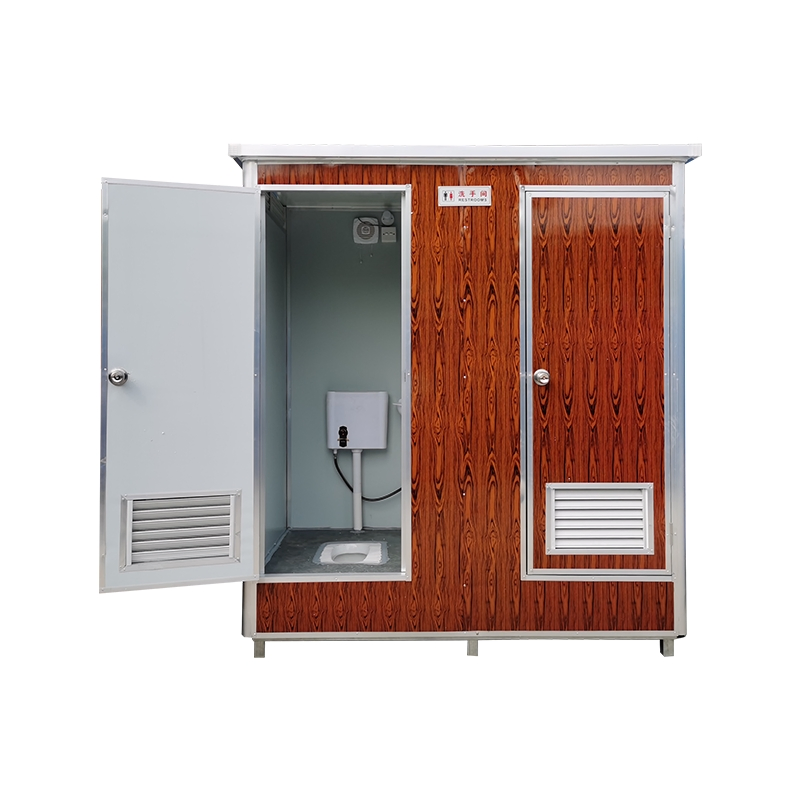 Double Cheap Portable Toilet Prefab EPS Sandwich Panel Economic Mobile Bathroom
