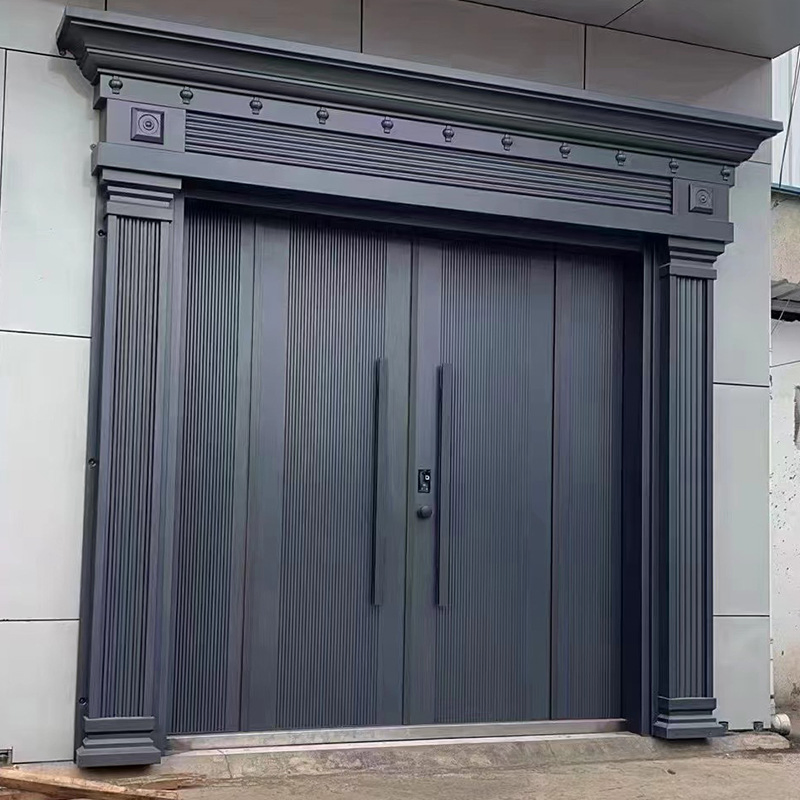 Metal Window Modern Aluminum Doors for Home Use Come in Various Styles.