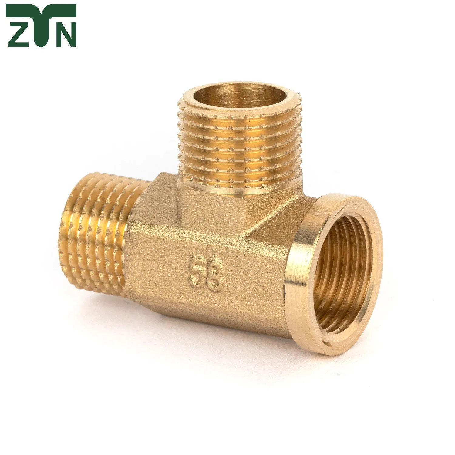 High Quality Brass Insert Pipe Fitting with Pollution-Free Coating