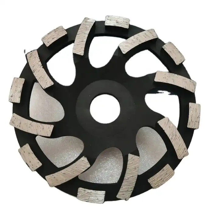 Concrete Stone Polish Segmented Diamond Grinding Cup Wheel